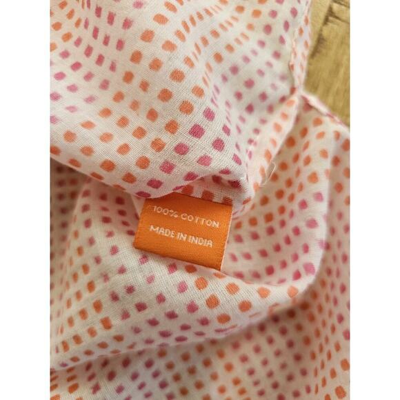 Oliphant 3/4 Sleeve Tunic Blouse Women's Size S Popover Geometric Bohemian - Picture 10 of 10